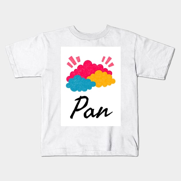 Pansexual Kids T-Shirt by Ceconner92